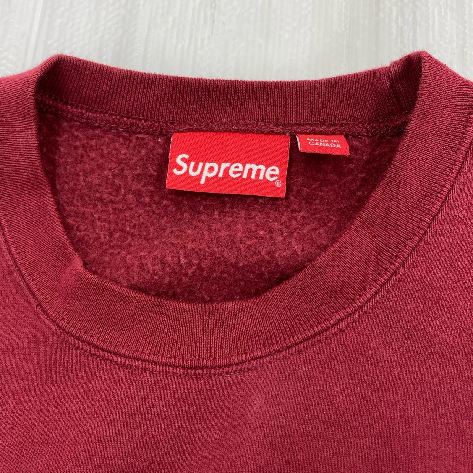 スウェット Box Logo Crewneck Cardinal M M レッド