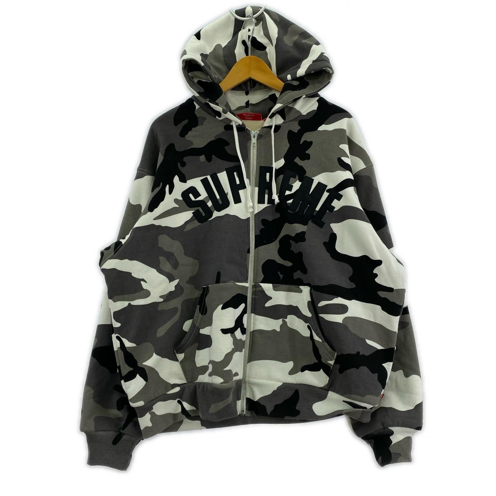 パーカー 25FW Arc Thermal Lined Zip Up Snow Camo M