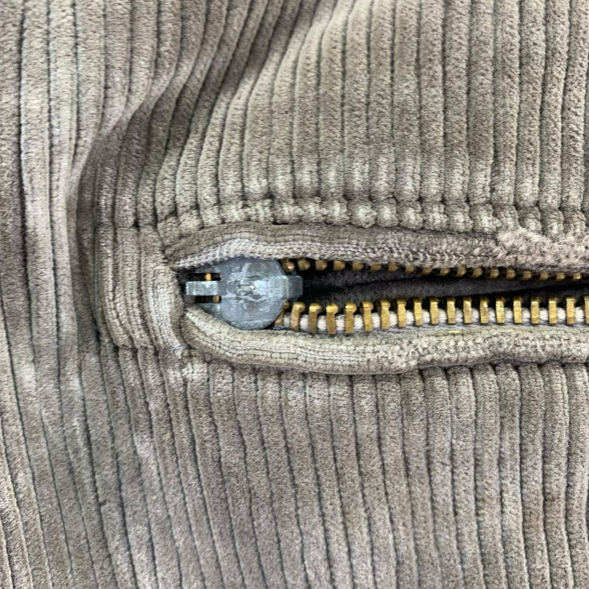 パンツ ユーロ フックボタン コーデュロイパンツ