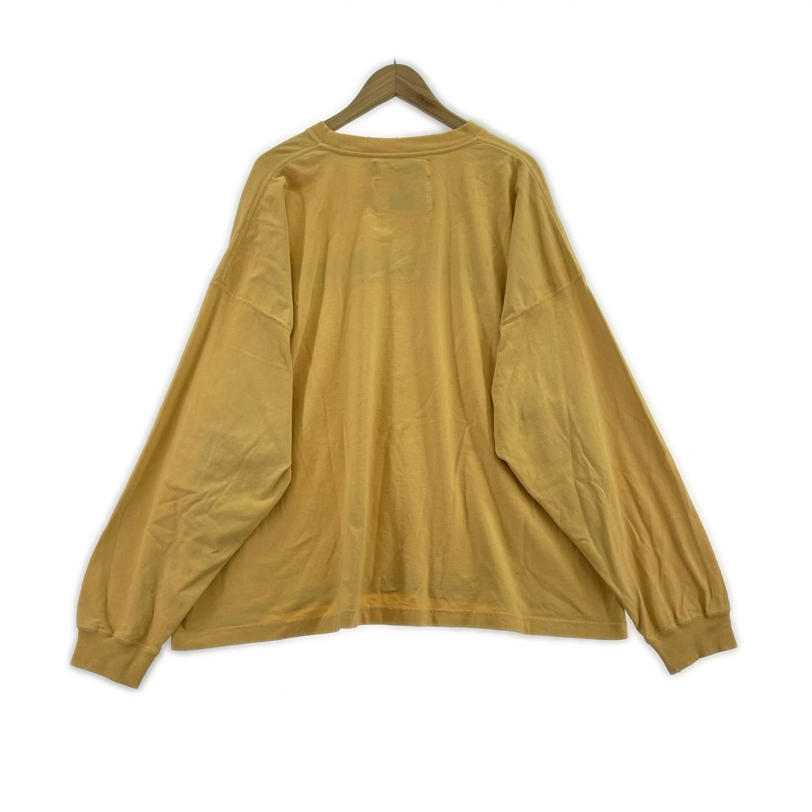 スウェット 23SS NEW CINEMA L/S Tee YLW イエロー