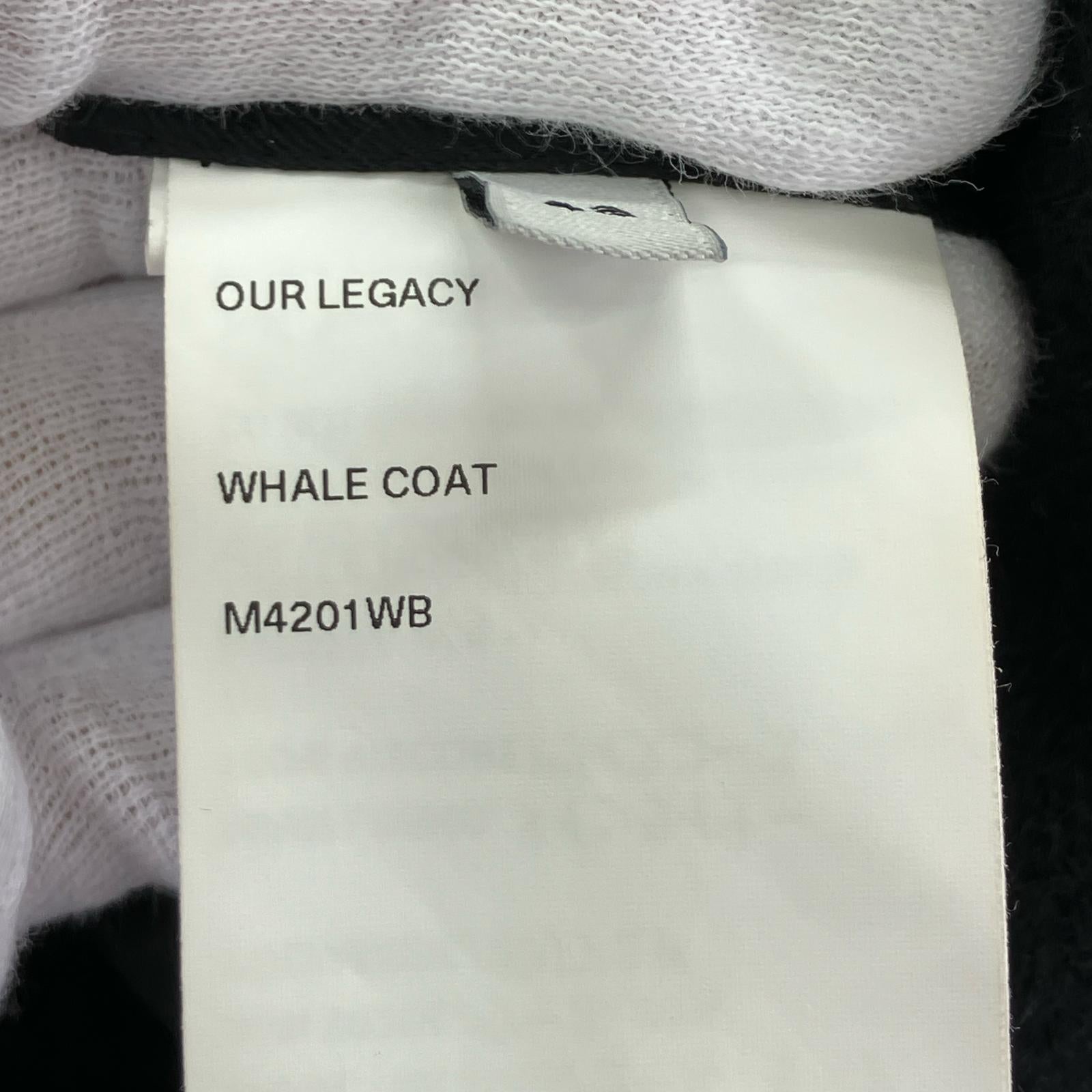 その他アウター 24AW WHALE COAT (48) 48 ブラック