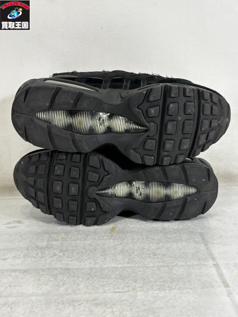 スニーカー CDG × Nike Air Max 95 "Black"