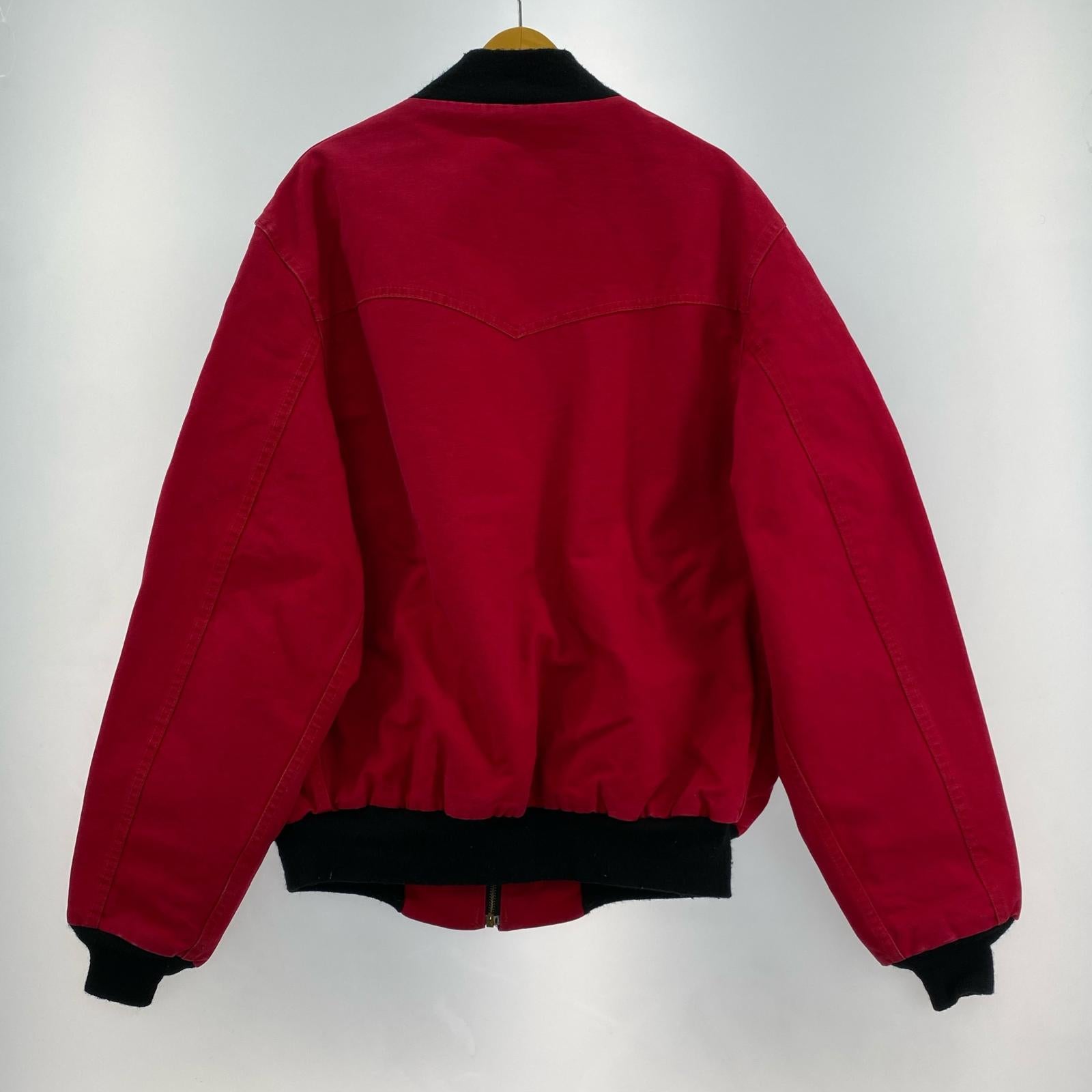 ジャケット 80s 100周年タグ サンタフェジャケット (XL) 赤