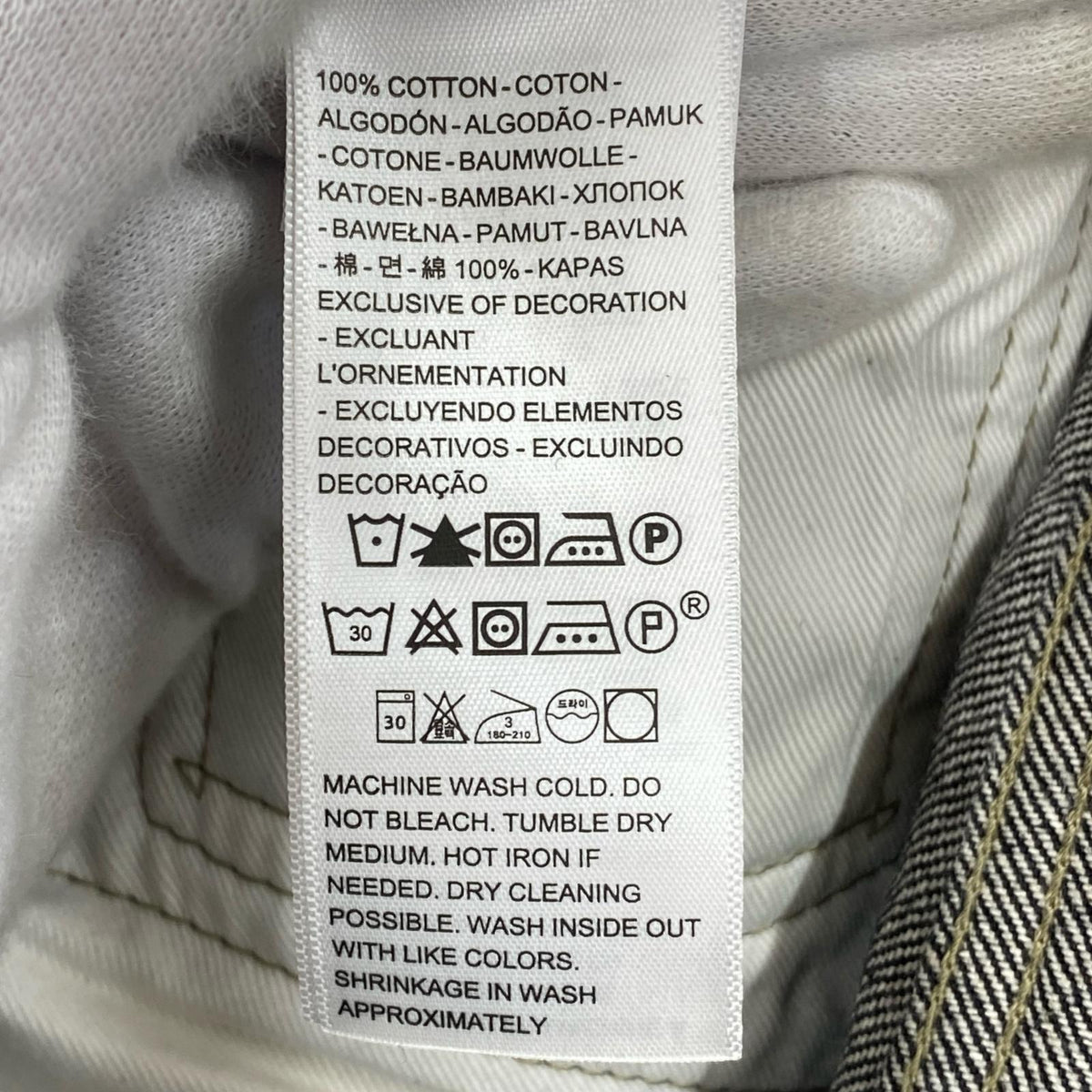 デニムパンツ PREMIUM BLACK 501 デニムパンツ W34 34 ブラック