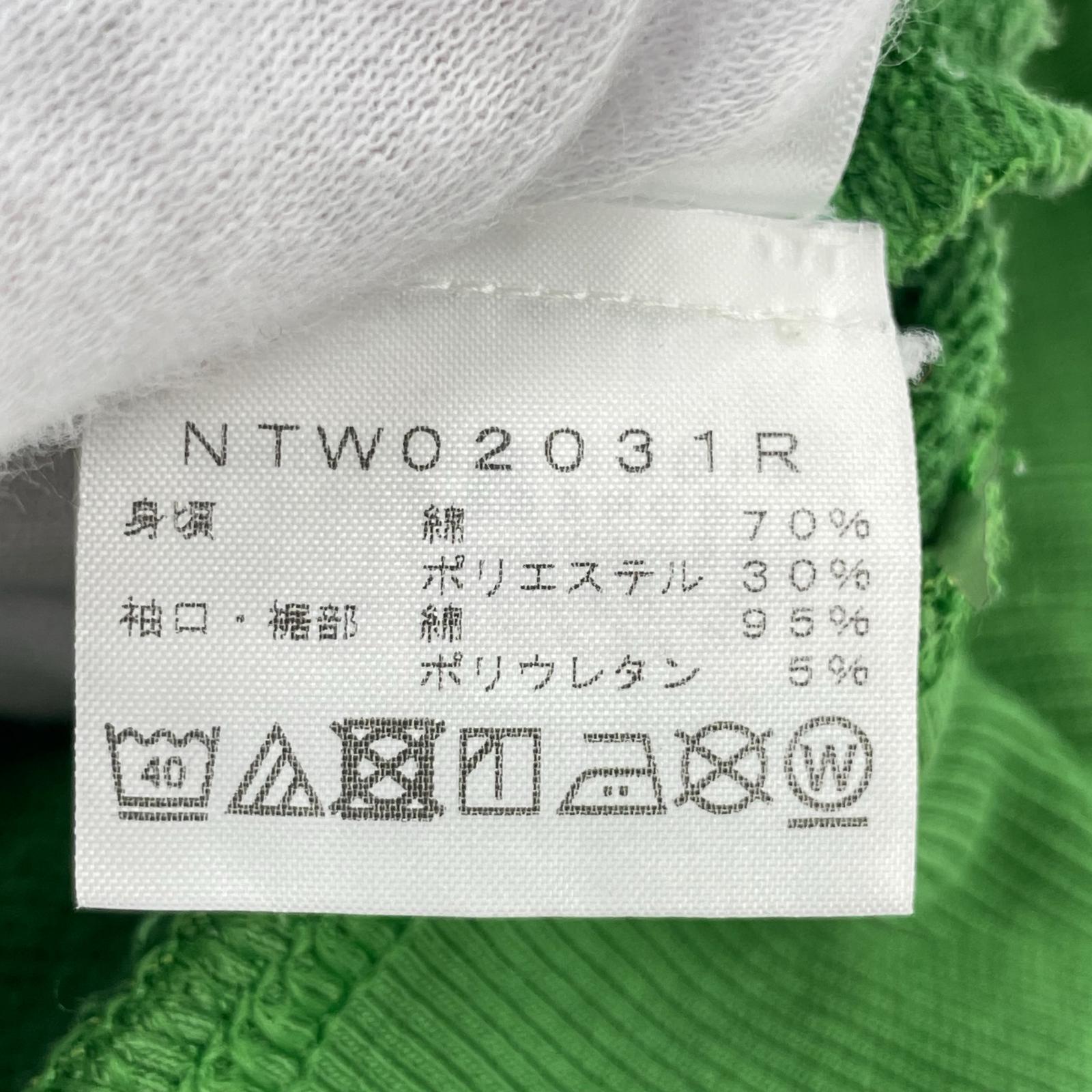 パーカー ノースフェイス NTW02031R パーカー S グリーン