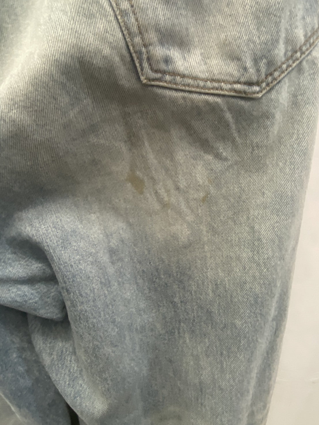 22AW PULL-UP TROUSERS ワイドデニムパンツ (S)