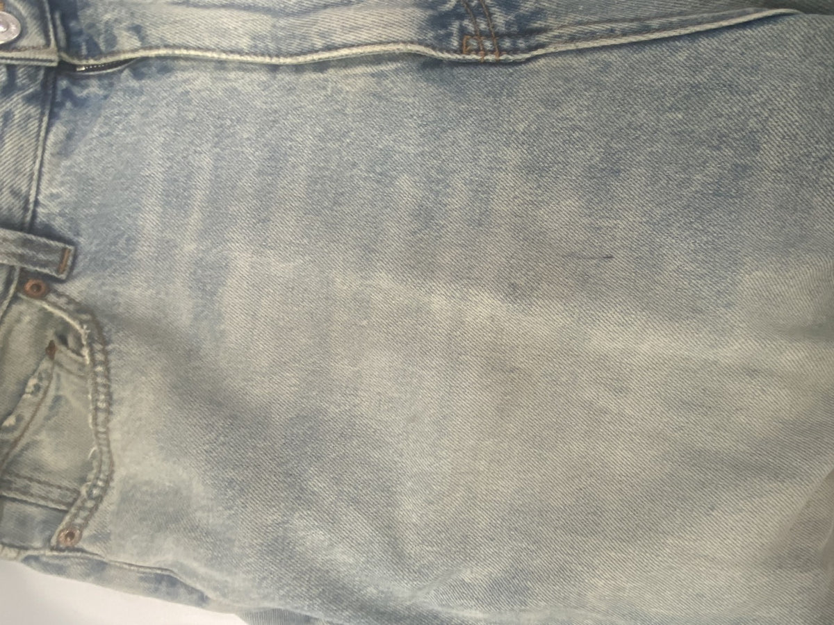 22AW PULL-UP TROUSERS ワイドデニムパンツ (S)