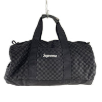 ショルダーバッグ Duffle Bag CORDURA チェック柄 黒 ブラック