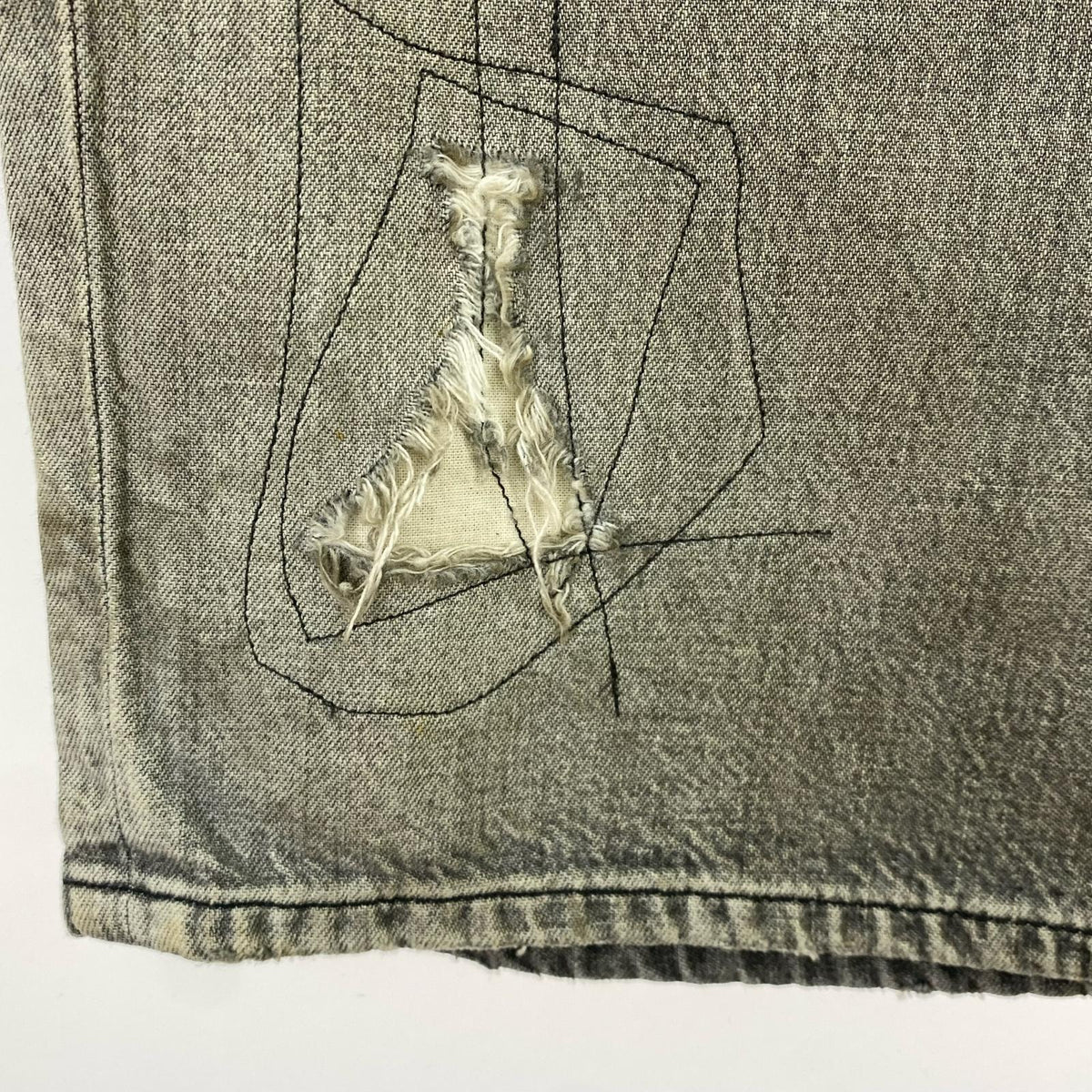 パンツ 25aw AGING01 INDIGO 1 W35、グレー 3 グレー