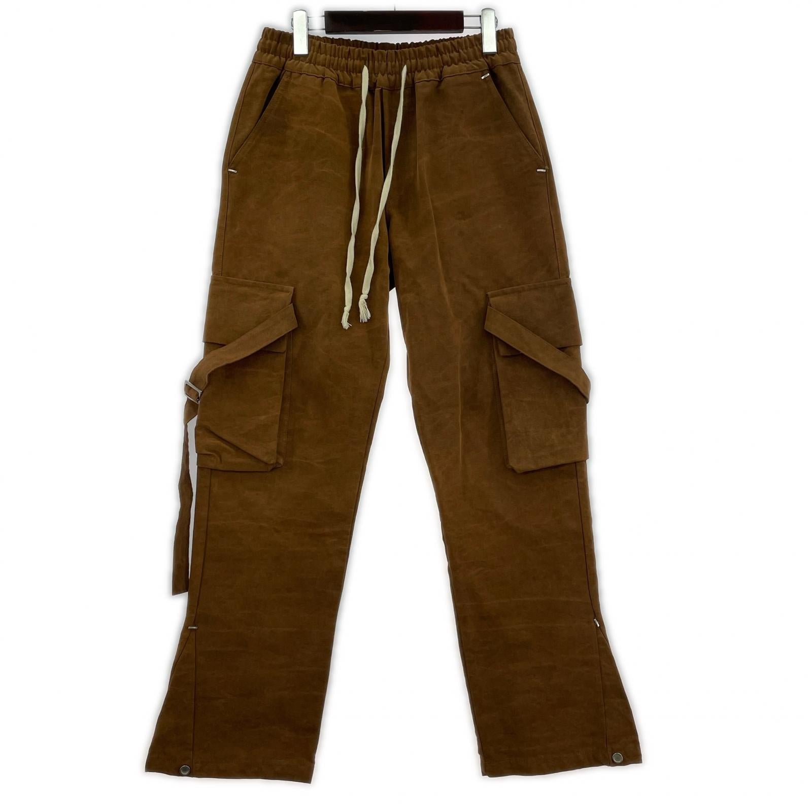 パンツ ASKYURSELF×Kim Duong Flare Cargo Pants M ブラウン