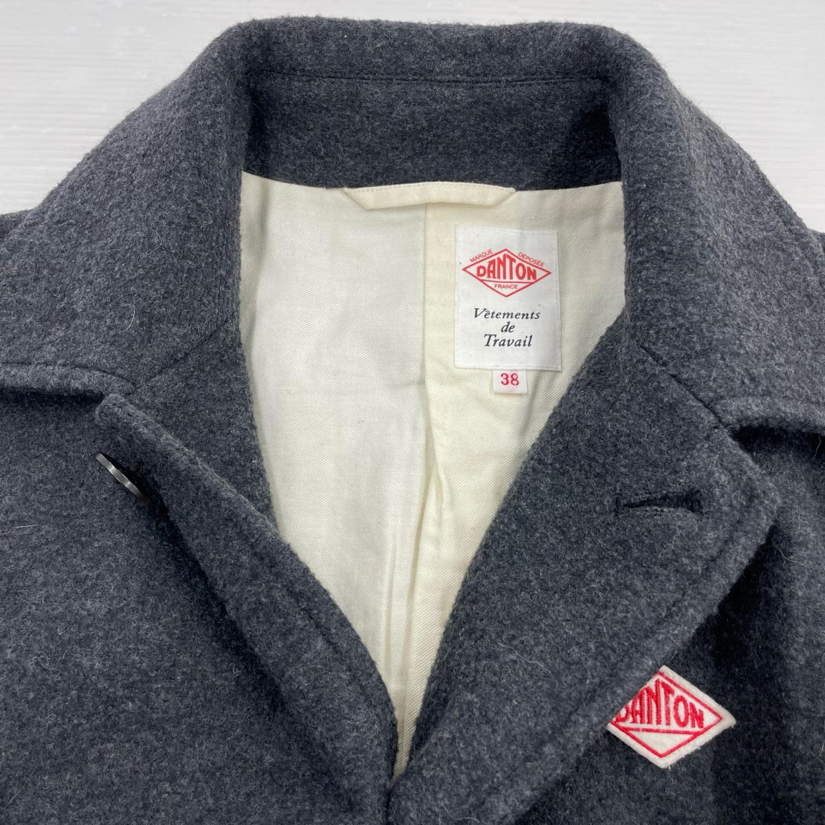 ジャケット WOOL MOSSER COAT (38) 38 グレー