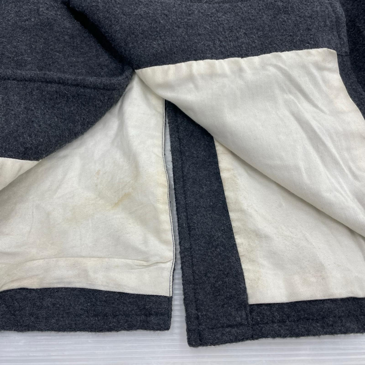 ジャケット WOOL MOSSER COAT (38) 38 グレー
