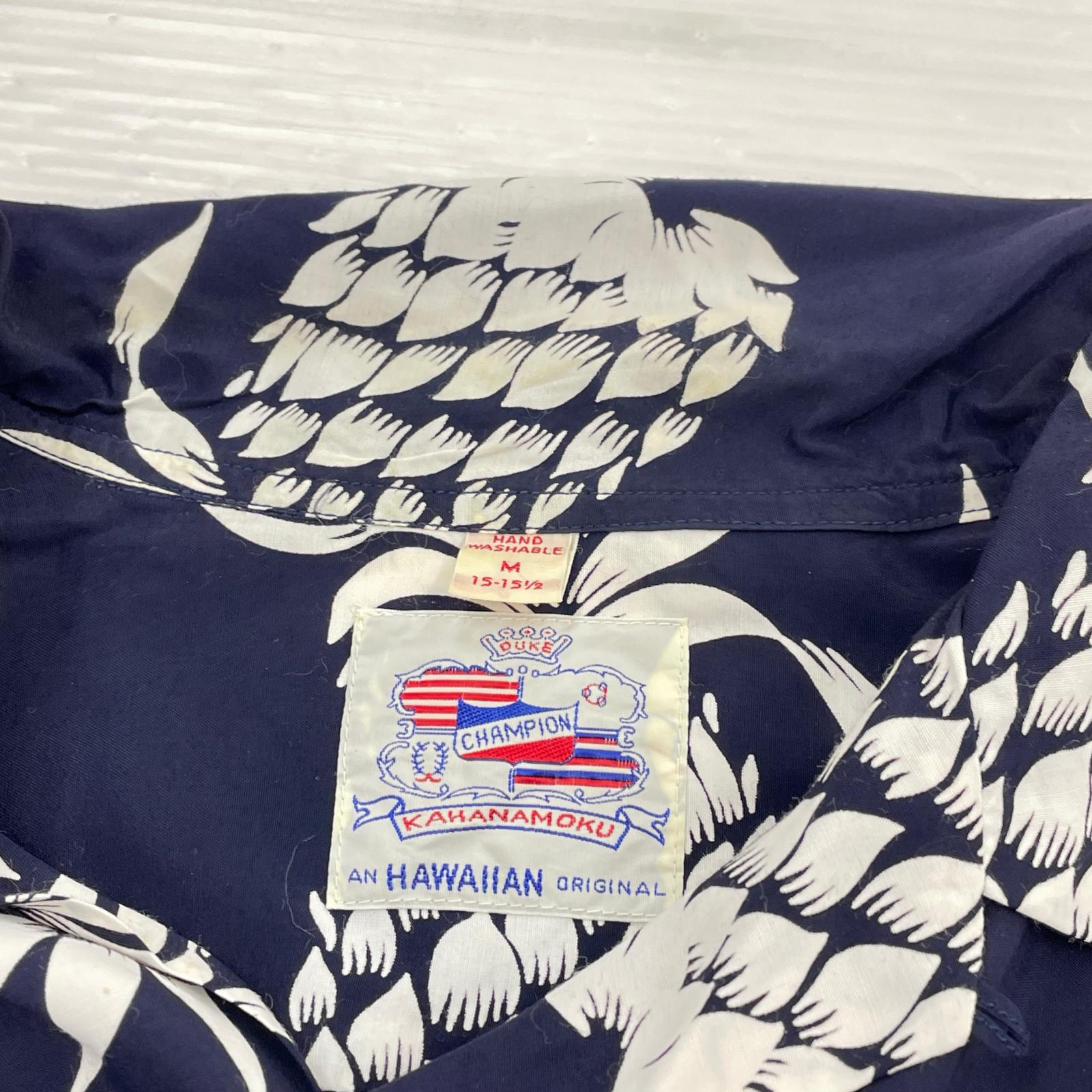 長袖シャツ KAHANAMOKU SPECIAL EDITION ネイビー (M) M ネイビー