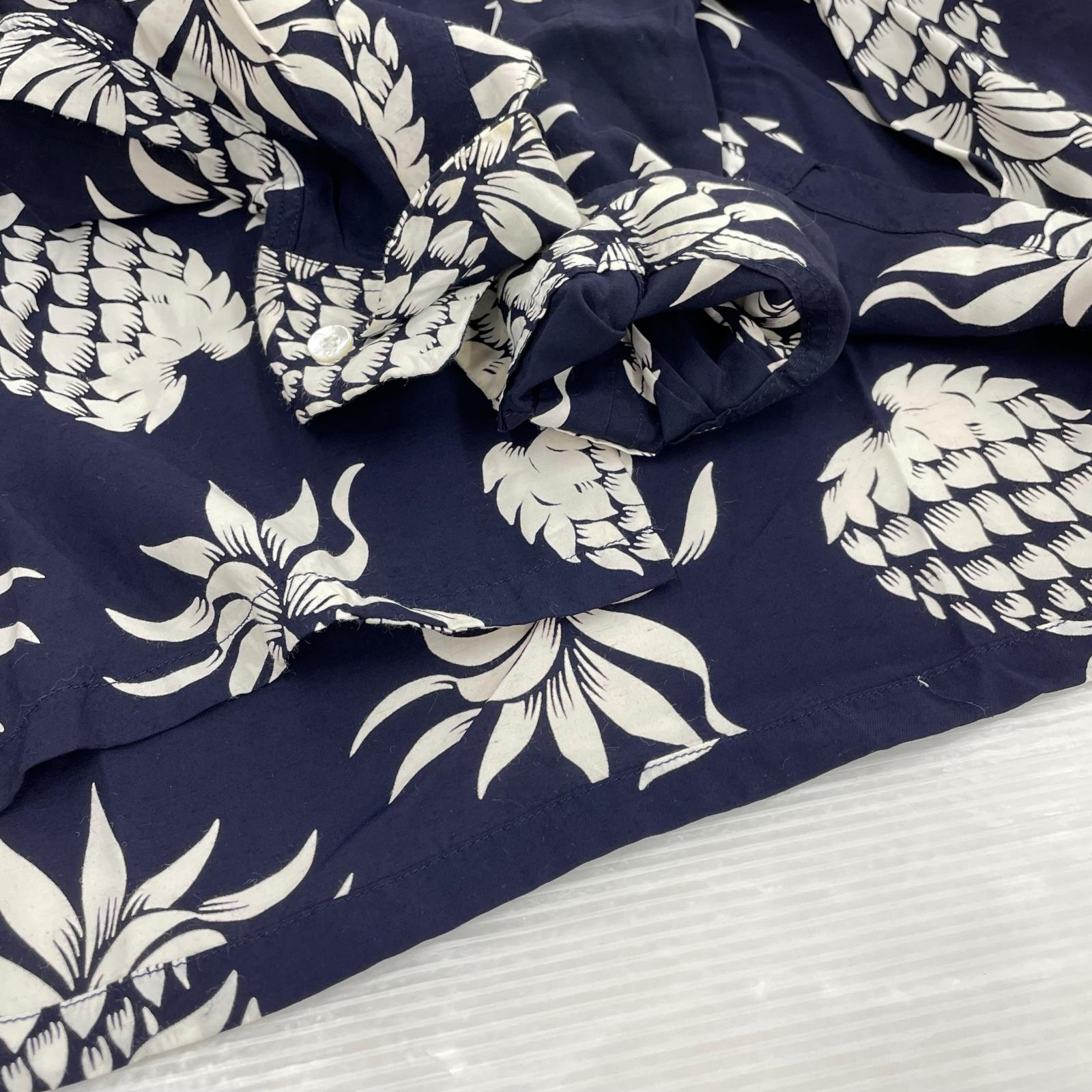 長袖シャツ KAHANAMOKU SPECIAL EDITION ネイビー (M) M ネイビー