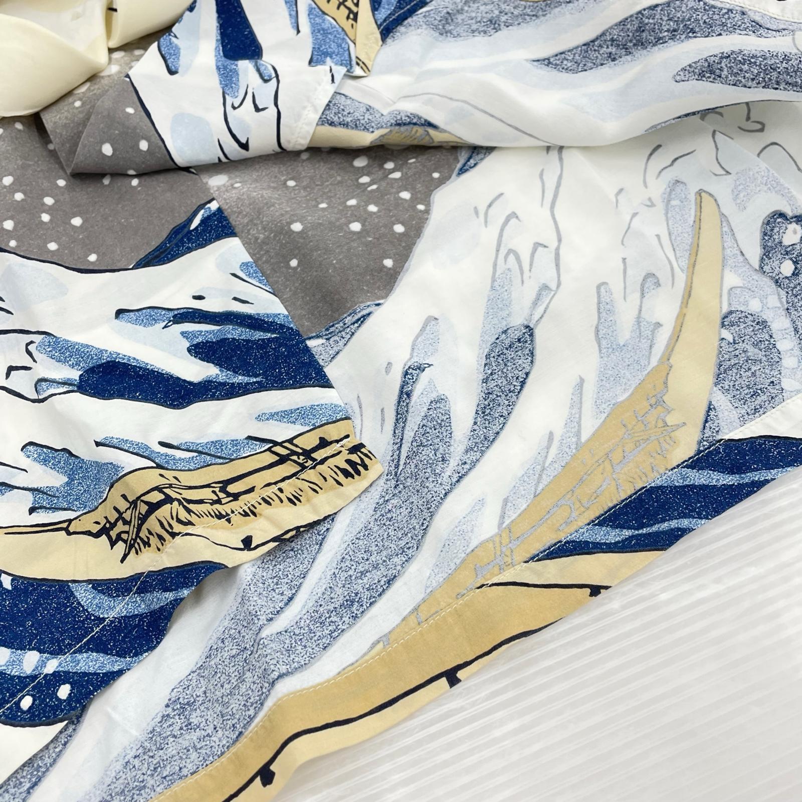 半袖シャツ 葛飾北斎 SPECIAL EDITION アロハシャツ (L) L
