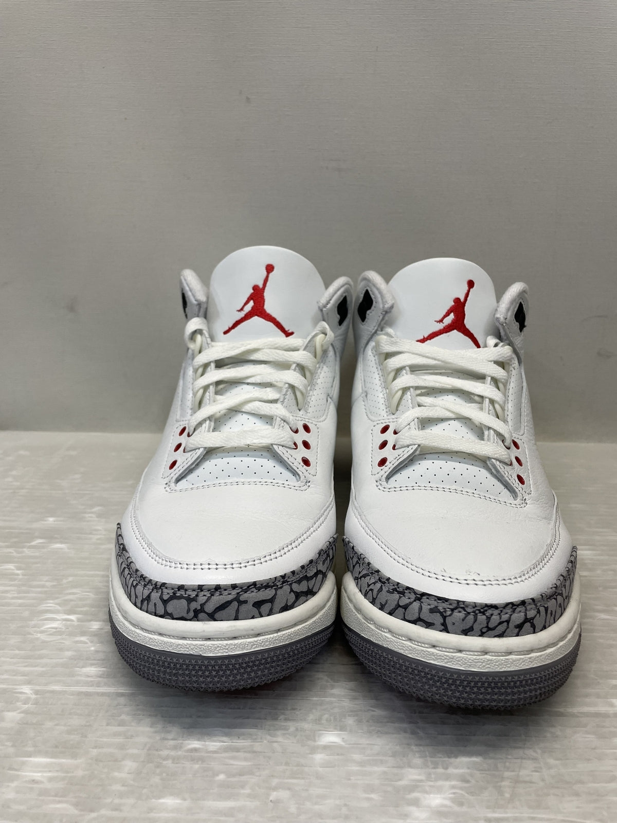スニーカー NIKE AIR JORDAN 3 RETRO 27.0 ホワイト