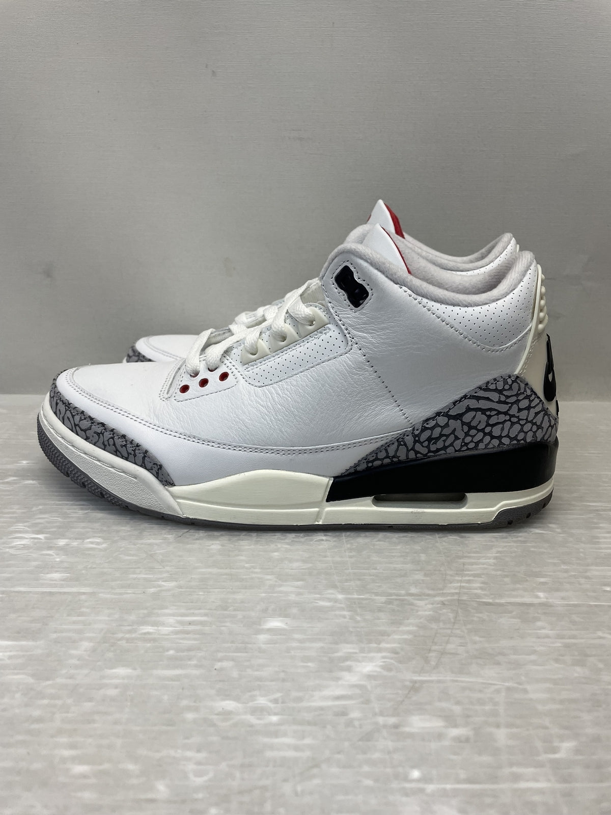スニーカー NIKE AIR JORDAN 3 RETRO 27.0 ホワイト