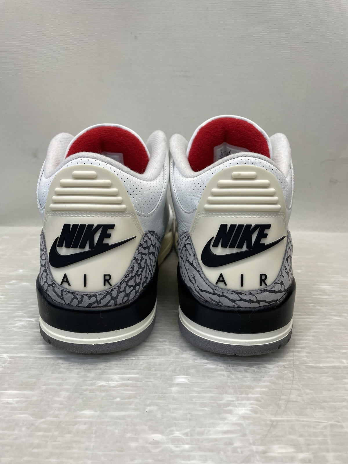 スニーカー NIKE AIR JORDAN 3 RETRO 27.0 ホワイト