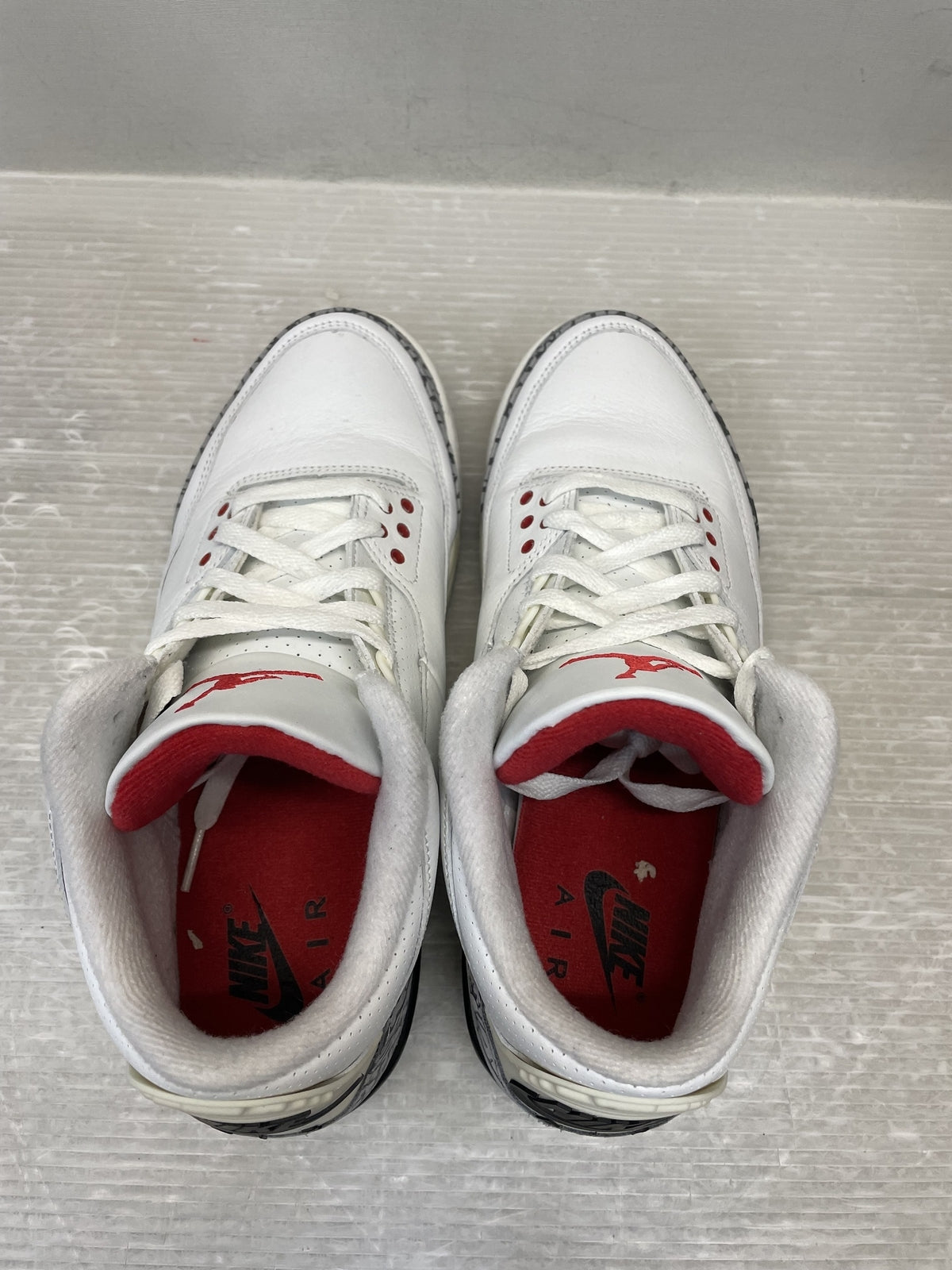 スニーカー NIKE AIR JORDAN 3 RETRO 27.0 ホワイト