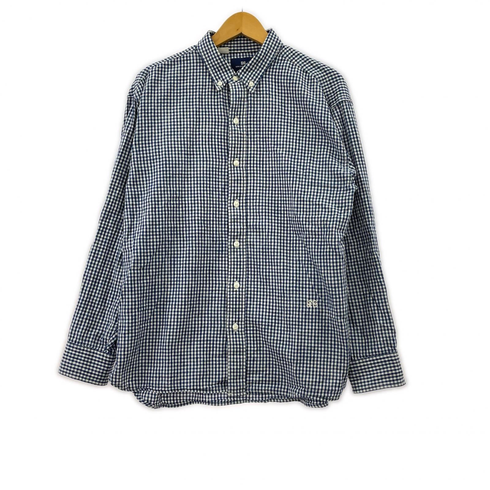 長袖シャツ BLUETAB リラックス BDシャツ (S) S