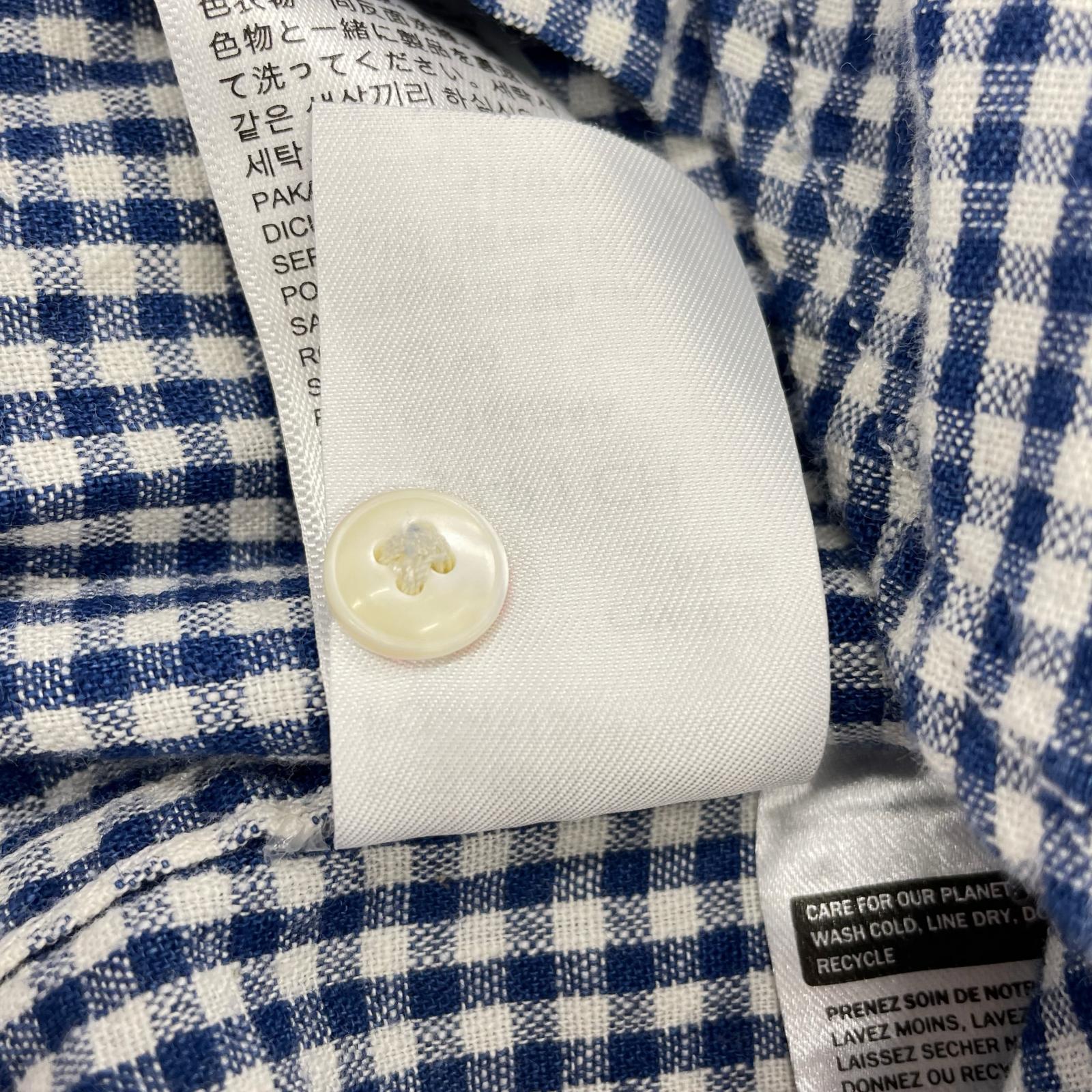 長袖シャツ BLUETAB リラックス BDシャツ (S) S