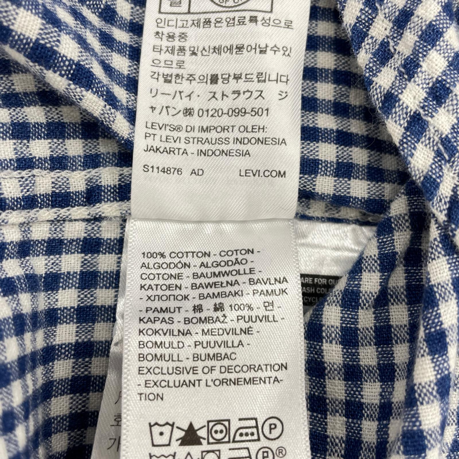 長袖シャツ BLUETAB リラックス BDシャツ (S) S
