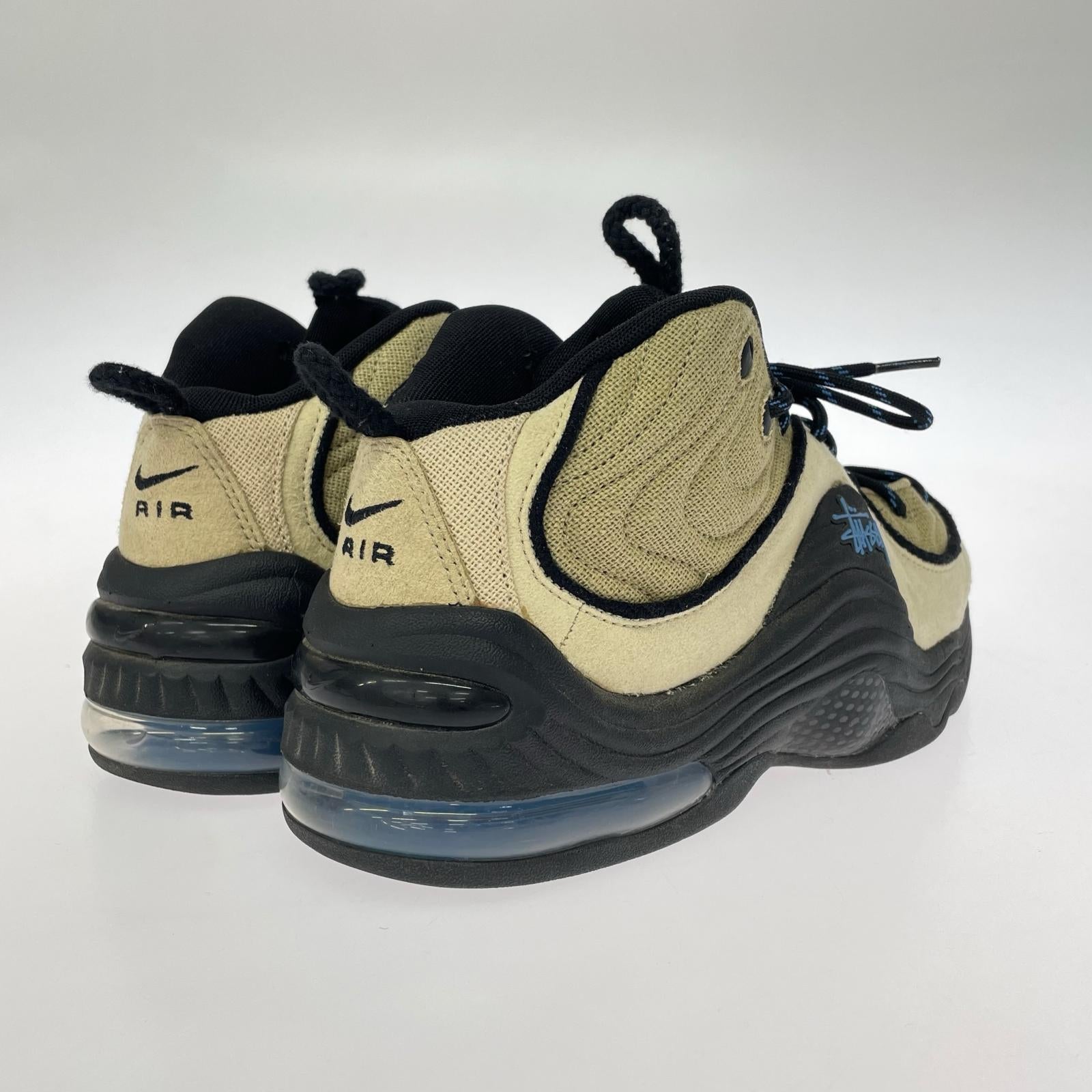 スニーカー STUSSY AIR PENNY 2 SP 27cm (US9 UK8 1/2 EU44) ベージュ