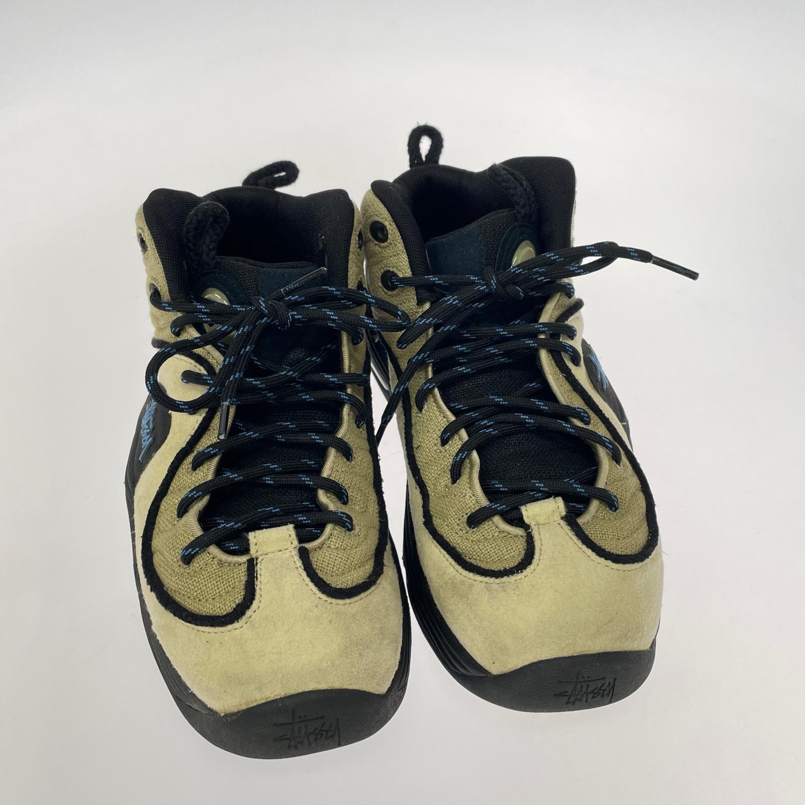 スニーカー STUSSY AIR PENNY 2 SP 27cm (US9 UK8 1/2 EU44) ベージュ