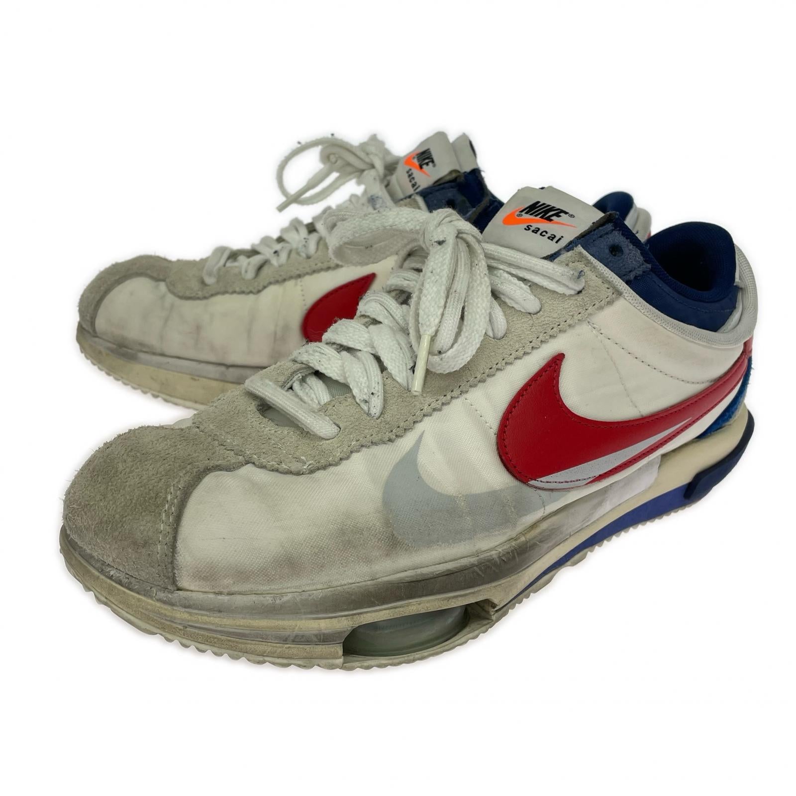 スニーカー DQ0581-100 sacai ZOOM CORTEZ SP (28.0) 28cm (US10 UK9 1/2 EU46) ホワイト