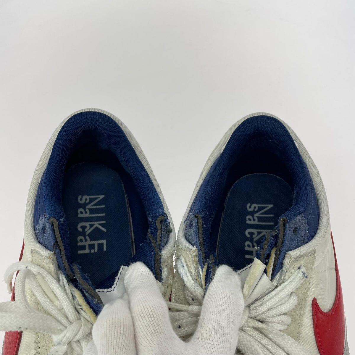 スニーカー DQ0581-100 sacai ZOOM CORTEZ SP (28.0) 28cm (US10 UK9 1/2 EU46) ホワイト