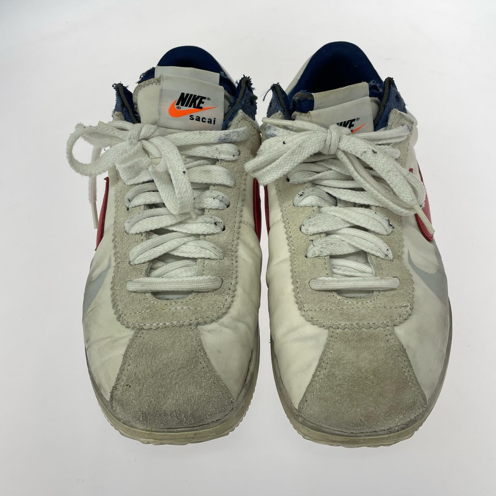 スニーカー DQ0581-100 sacai ZOOM CORTEZ SP (28.0) 28cm (US10 UK9 1/2 EU46) ホワイト