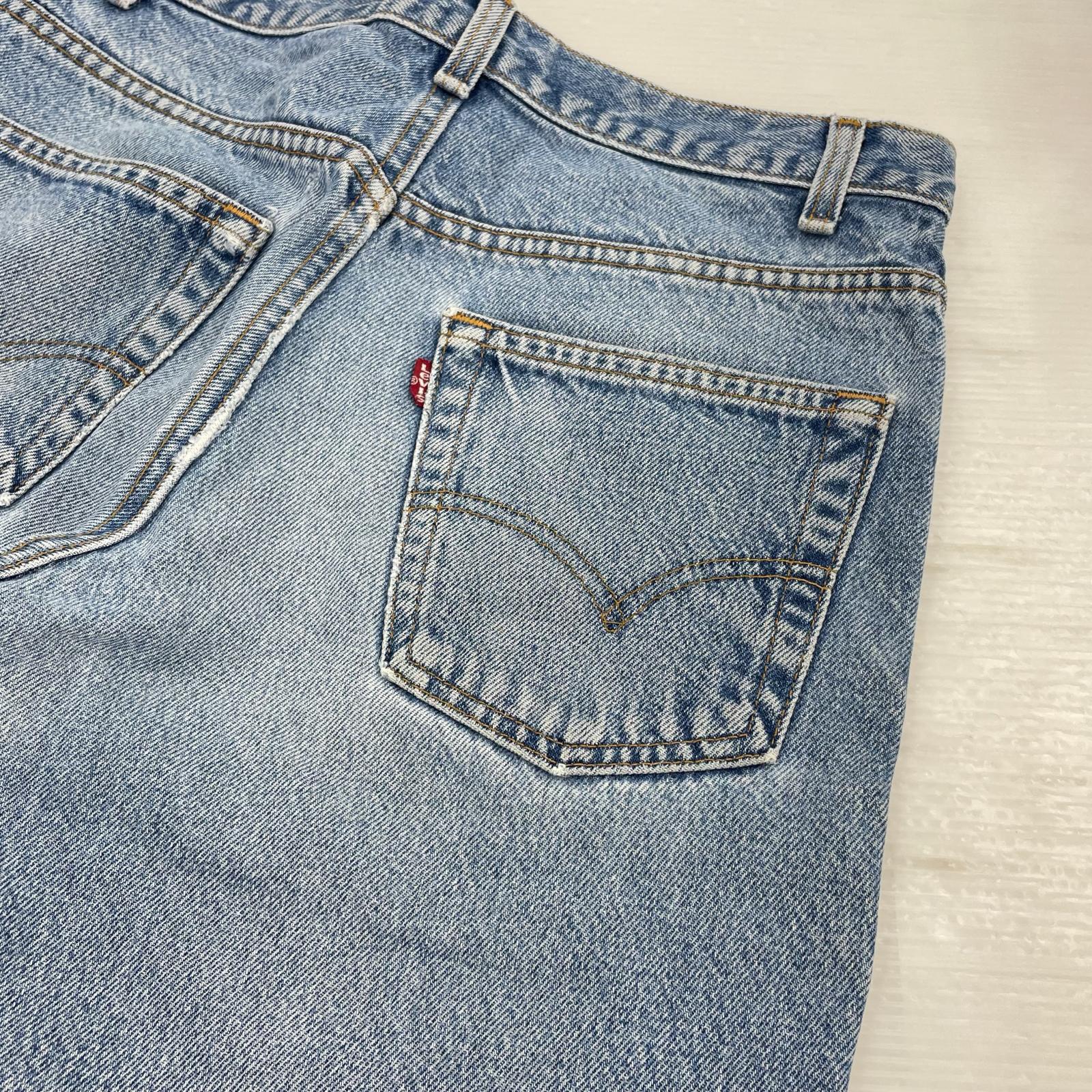 デニムパンツ 90s USA製 00517-0217 ボタン裏554