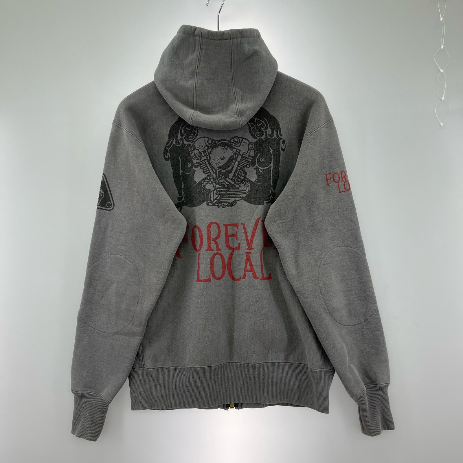 パーカー FOREVER LOCAL 灰 (38) 38 グレー