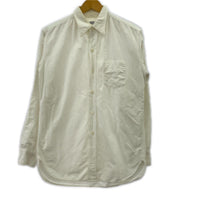 長袖シャツ OXFORD 白 36 ホワイト
