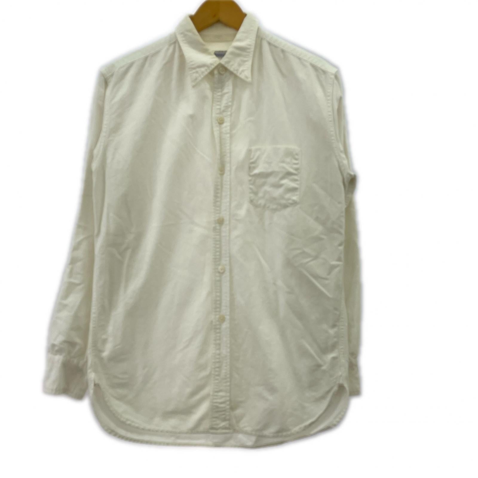長袖シャツ OXFORD 白 36 ホワイト