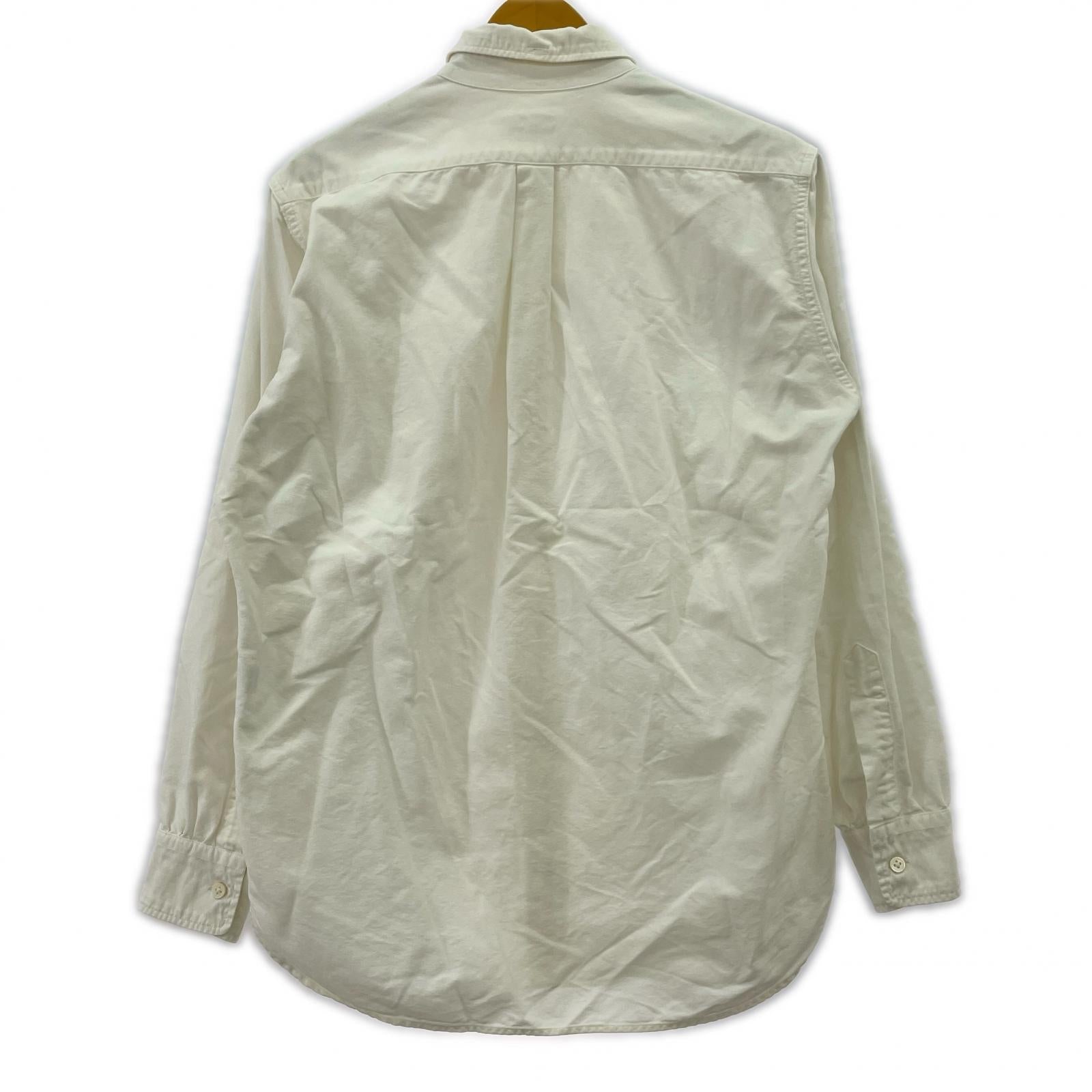 長袖シャツ OXFORD 白 36 ホワイト