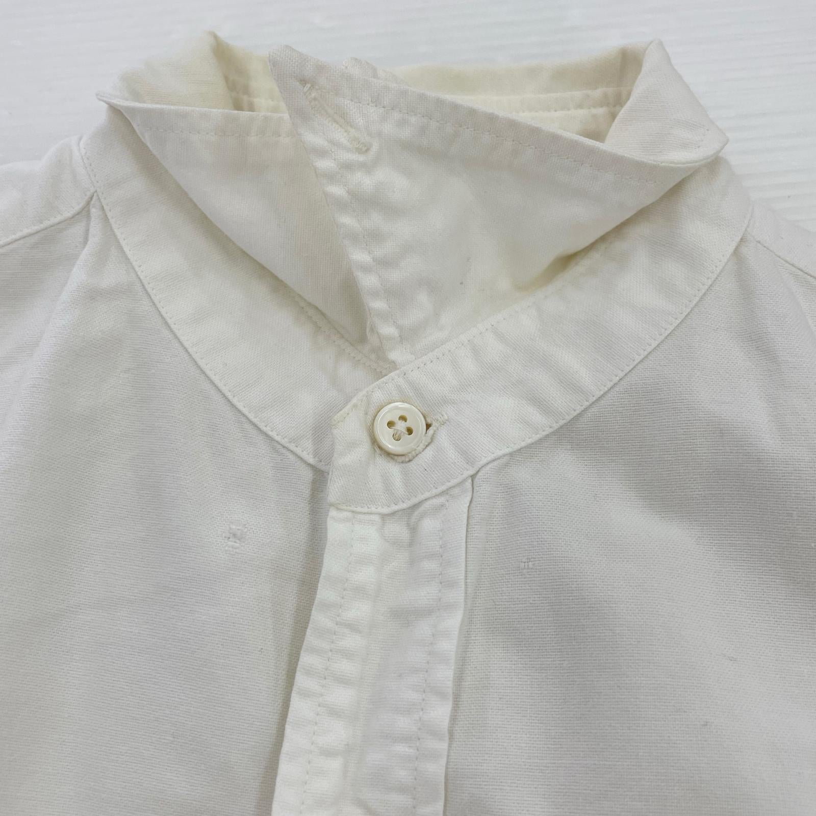 長袖シャツ OXFORD 白 36 ホワイト