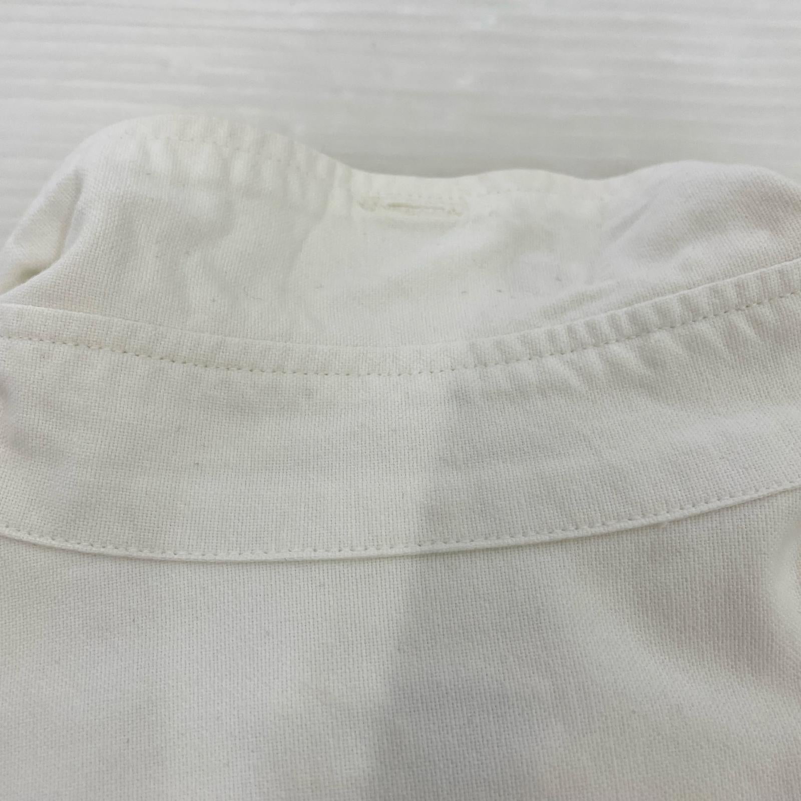 長袖シャツ OXFORD 白 36 ホワイト