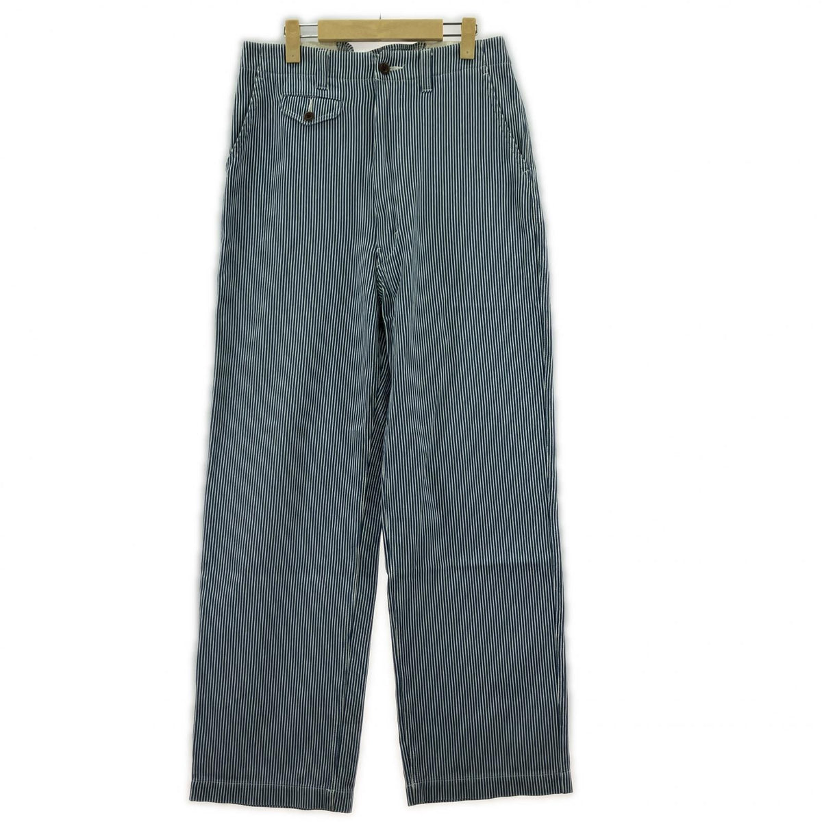 パンツ 13AW ヒッコリーワークパンツ XS