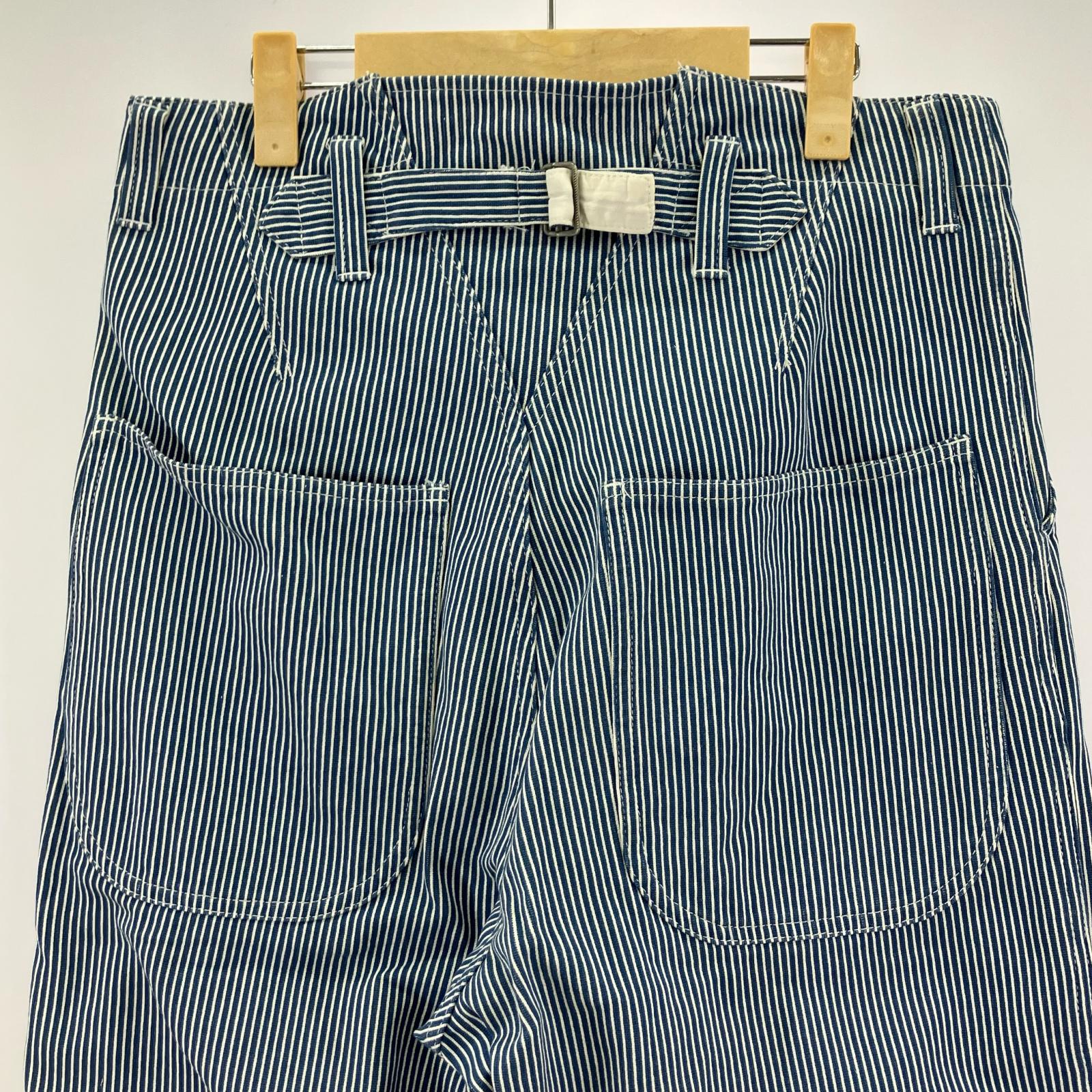 パンツ 13AW ヒッコリーワークパンツ XS