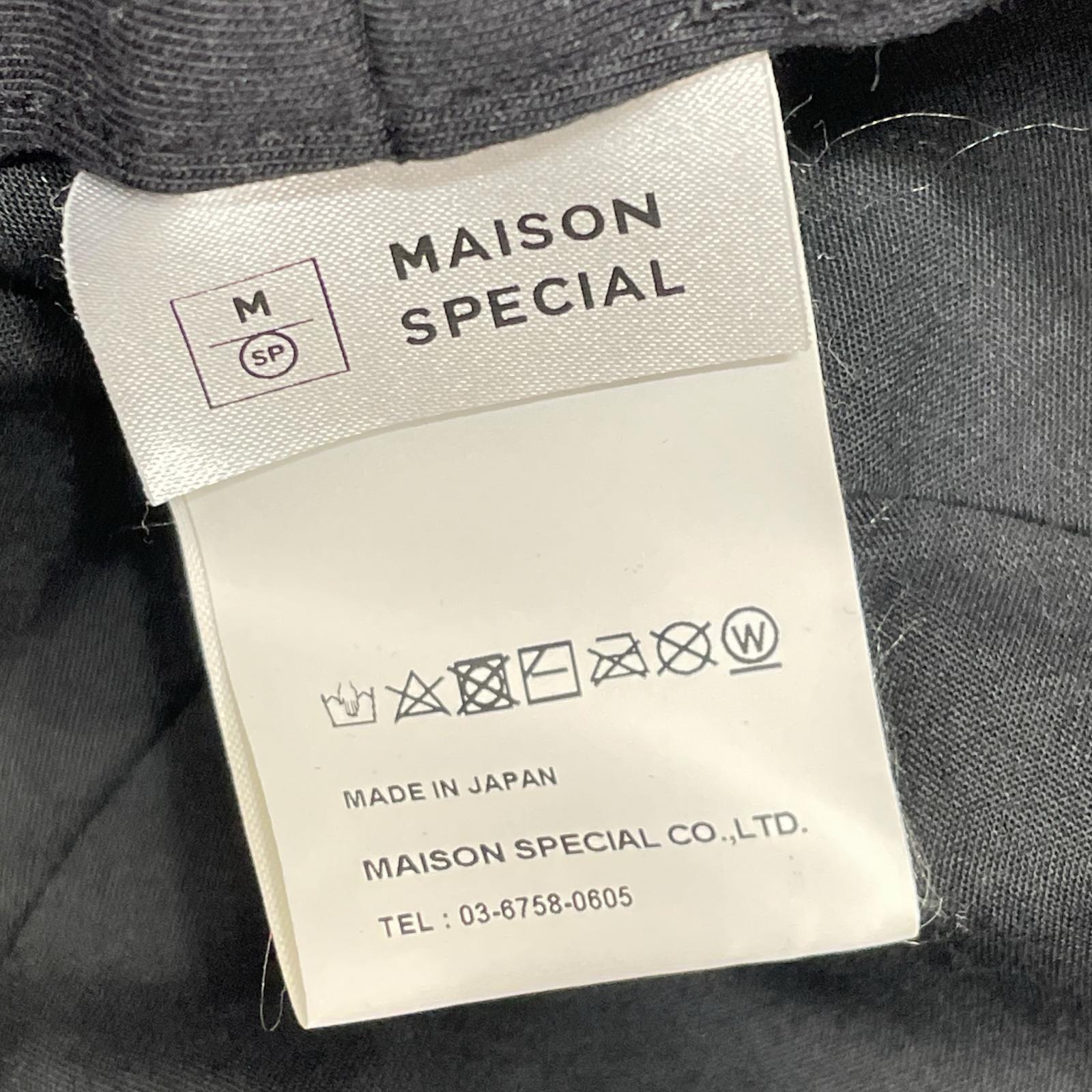 ハット MAISON SPECIAL ライトビンテージタイプライターイヤーフラップメトロハット F ブラック フリー ブラック