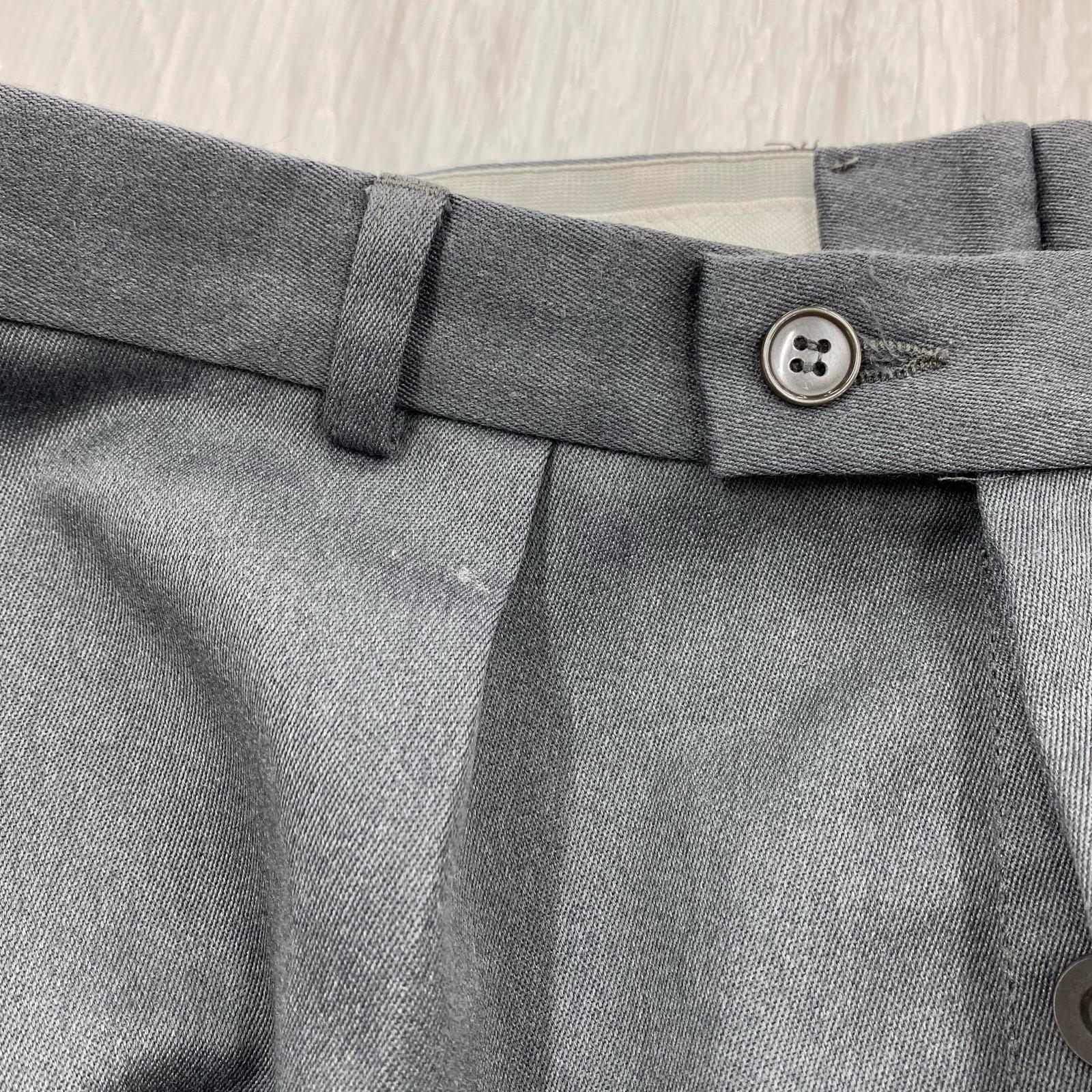 パンツ サイドライン スラックス グレー グレー