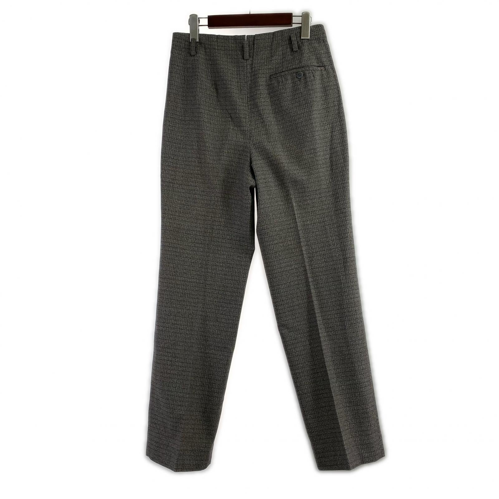 パンツ 2タック スラックス グレー グレー