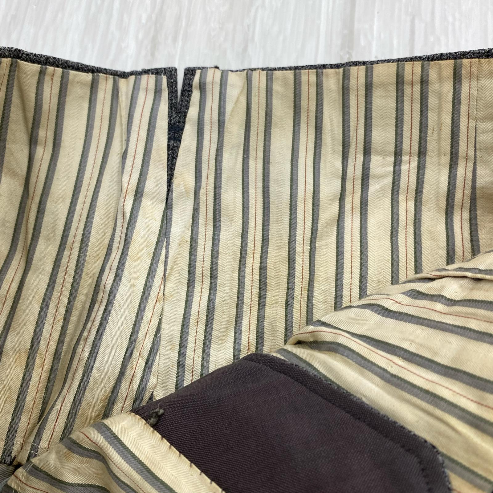 パンツ 2タック スラックス グレー グレー