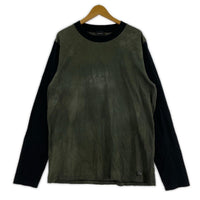 長袖Tシャツ コットンラグランTee L KHK L