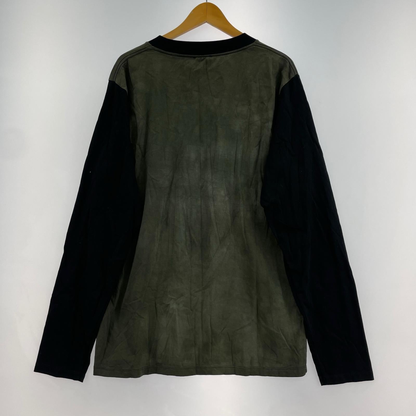 長袖Tシャツ コットンラグランTee L KHK L