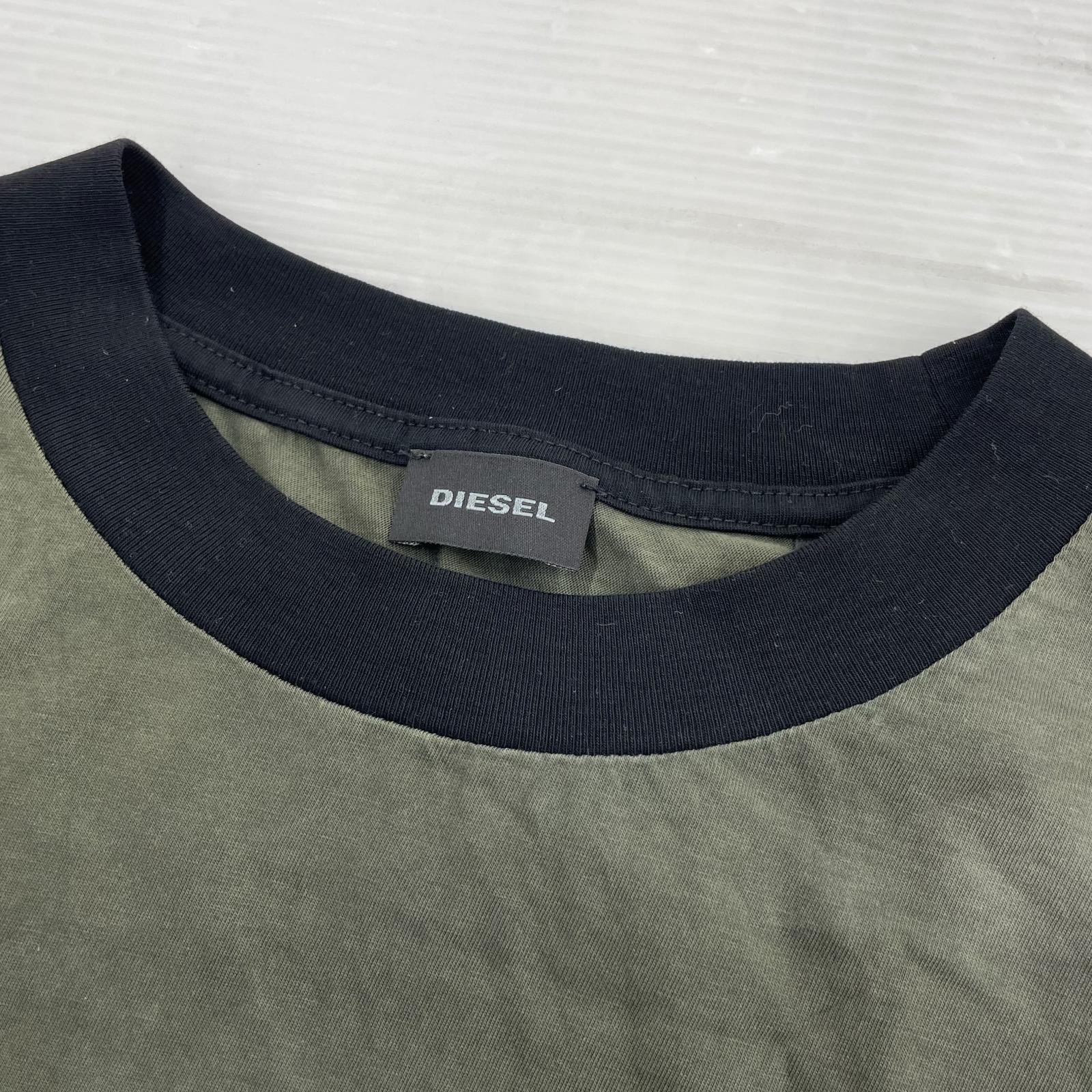 長袖Tシャツ コットンラグランTee L KHK L