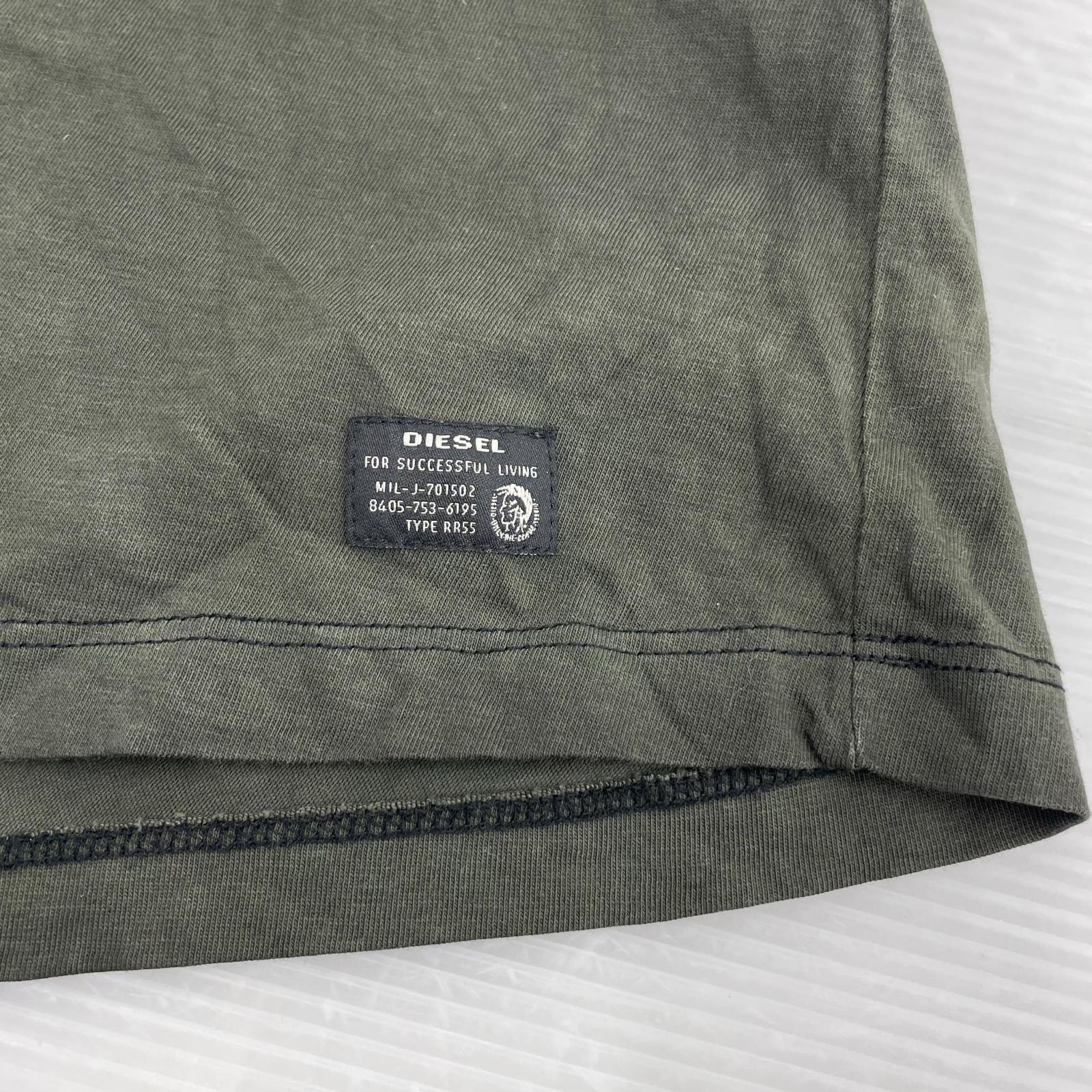 長袖Tシャツ コットンラグランTee L KHK L