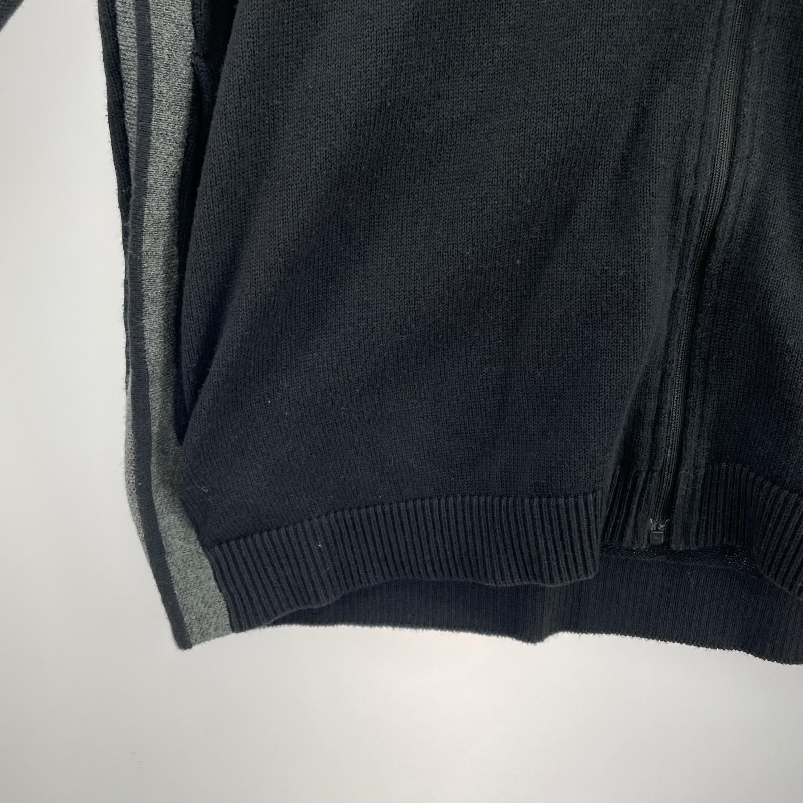 ジャケット DACRON QD SWEATER FULL ZIP (XL) 黒 ブラック