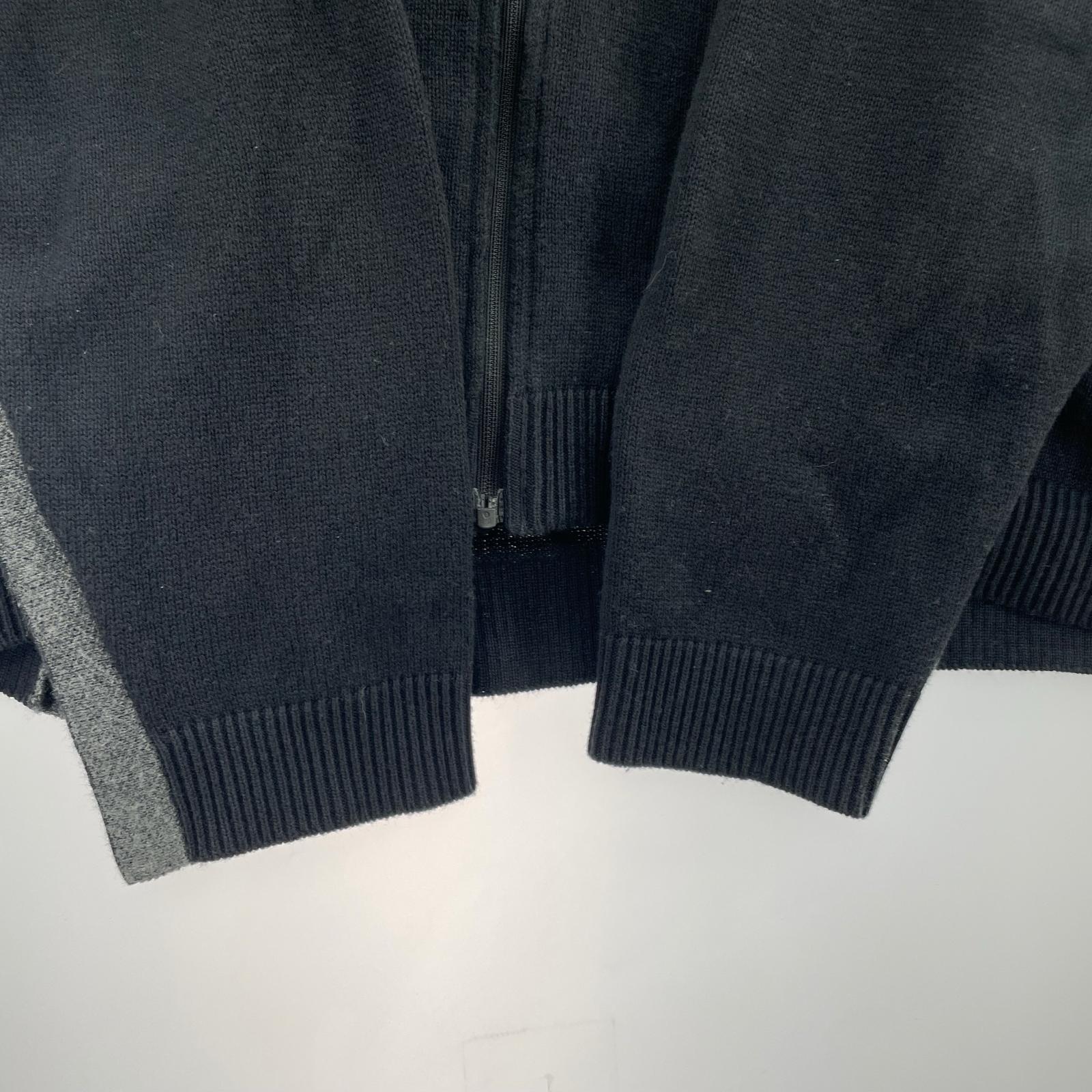 ジャケット DACRON QD SWEATER FULL ZIP (XL) 黒 ブラック
